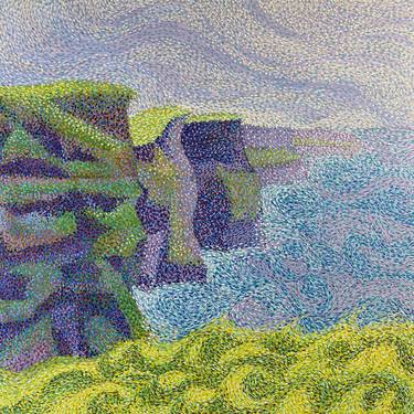 Saatchi Art Artist Jeff Nabors; Paintings, “The Cliffs of Moher County Clare, Ireland.” #art