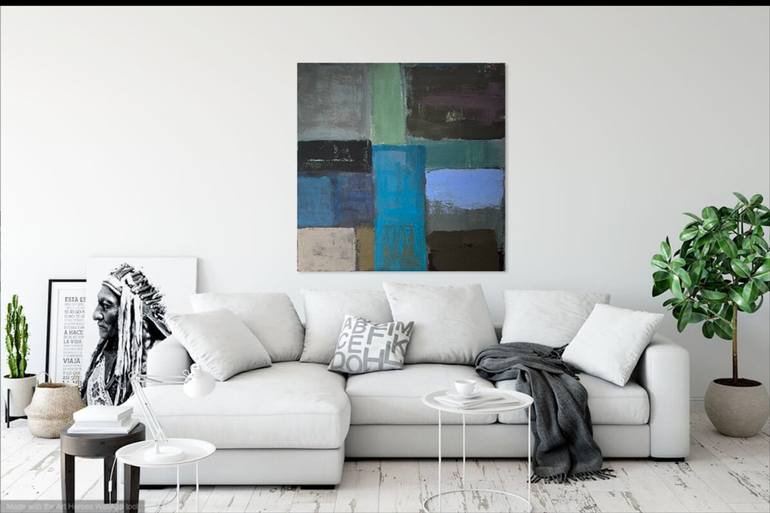 Original Color Field Painting Abstract Painting by Susan Minassian