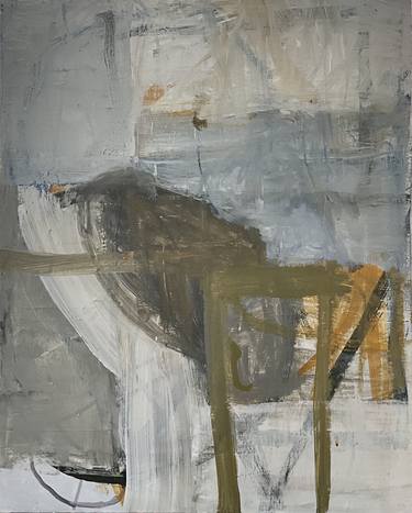 Original Abstract Expressionism Abstract Painting by Susan Minassian