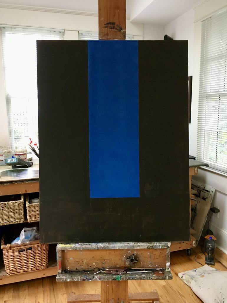 Original Minimalism Abstract Painting by Susan Minassian