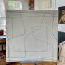 On the easel.