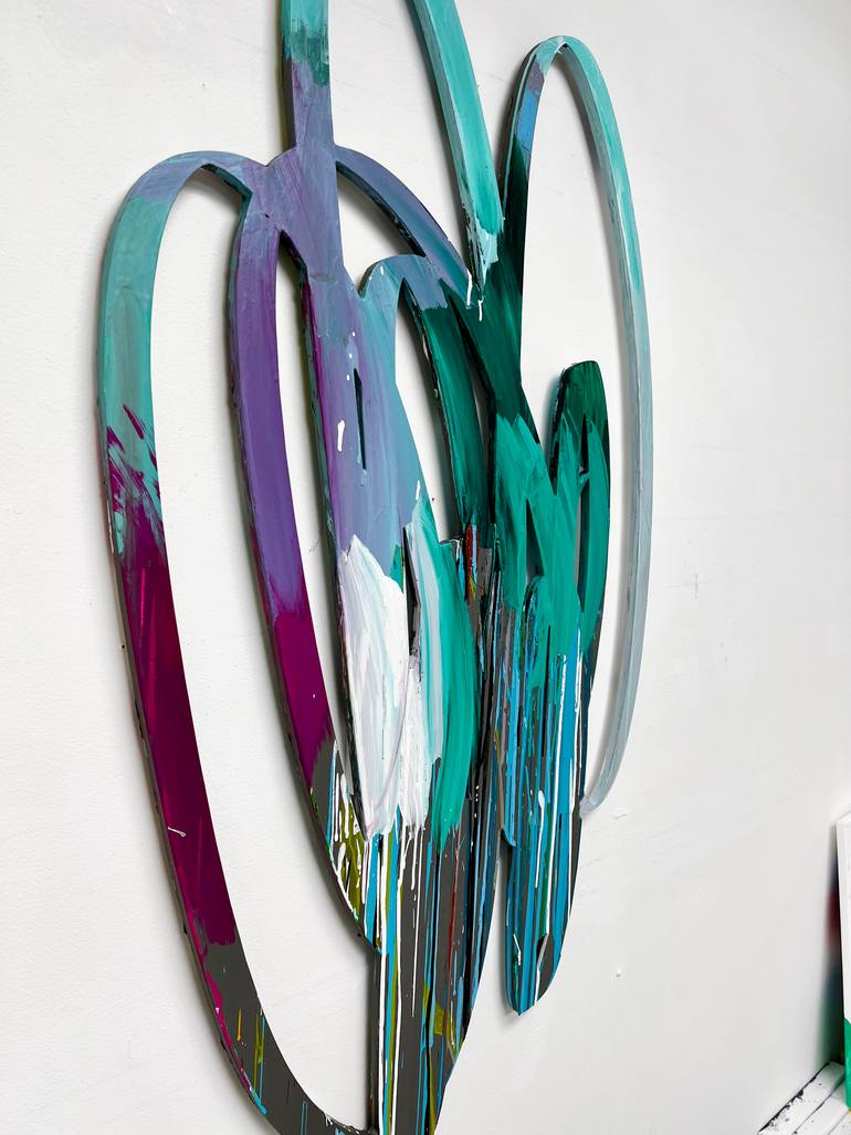 Original Abstract Expressionism Abstract Sculpture by Ryan Coleman