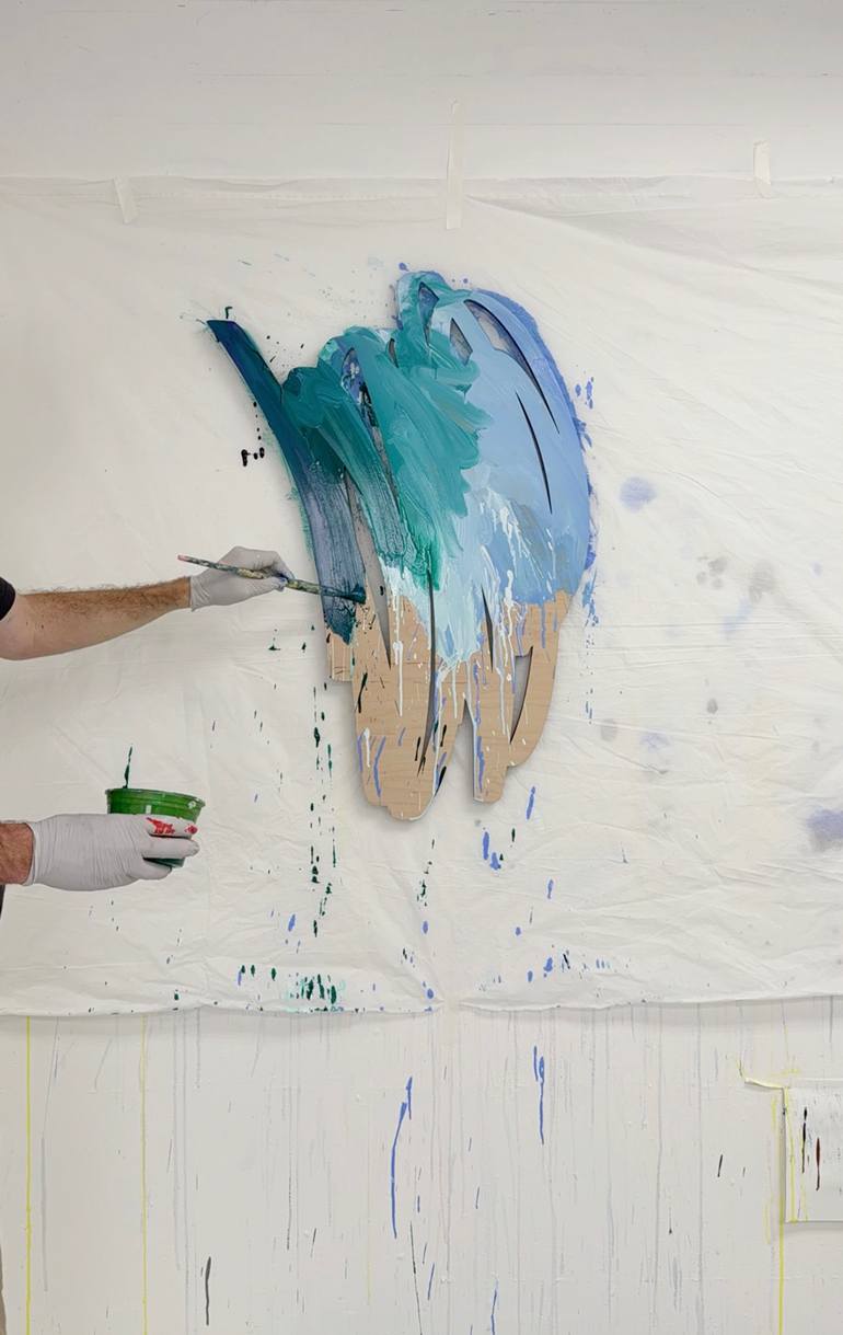 Original Abstract Expressionism Abstract Sculpture by Ryan Coleman