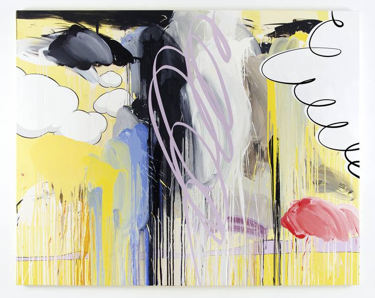 The Chase Painting by Ryan Coleman | Saatchi Art