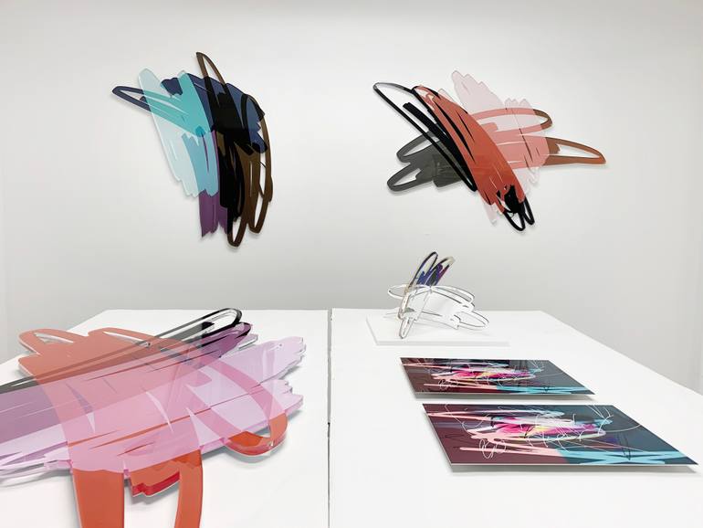 Original Abstract Expressionism Abstract Sculpture by Ryan Coleman