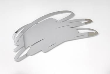 Scribble Mirror, Horizontal - Laser Cut Mirror Acrylic thumb
