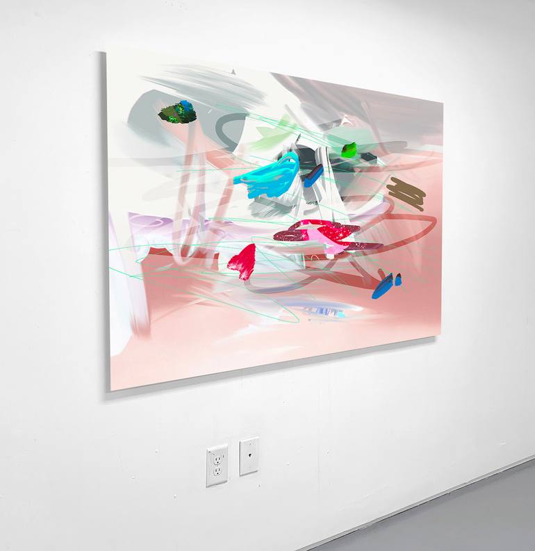 Original Abstract Expressionism Abstract Painting by Ryan Coleman