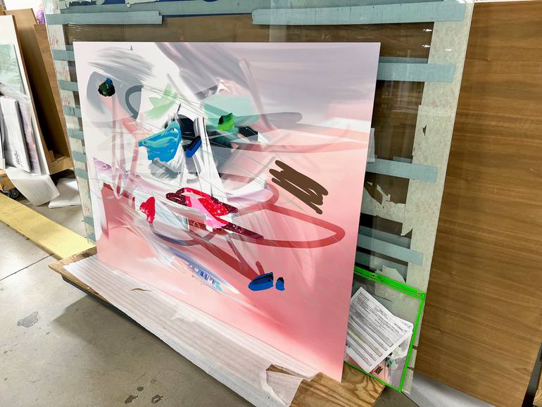 Original Abstract Expressionism Abstract Painting by Ryan Coleman