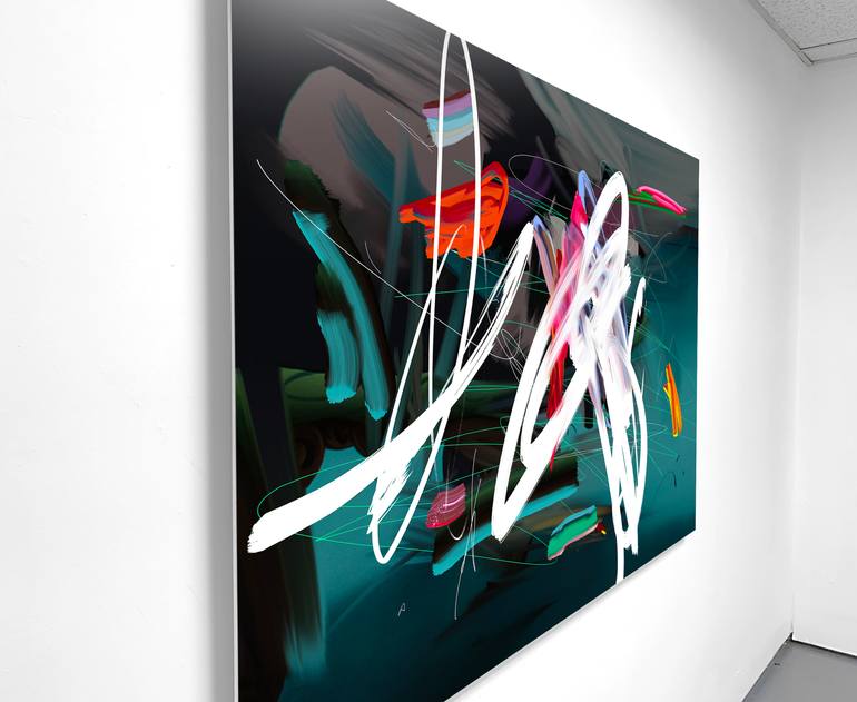 Original Abstract Expressionism Abstract Painting by Ryan Coleman