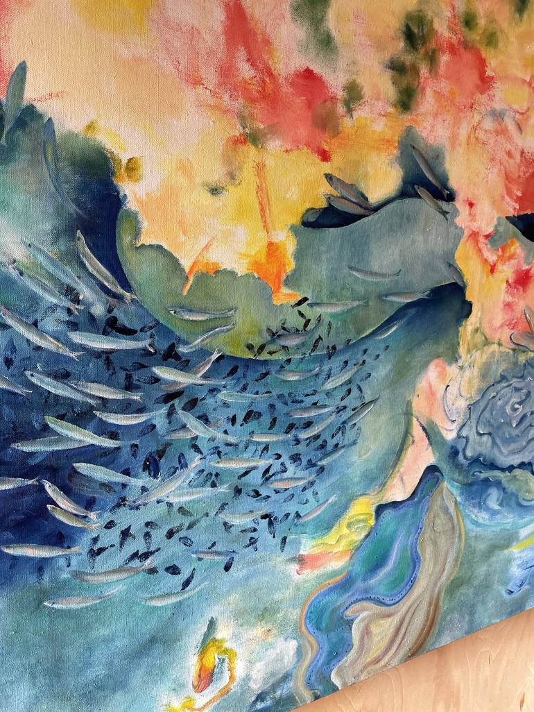 Original Seascape Painting by Michelle Bird
