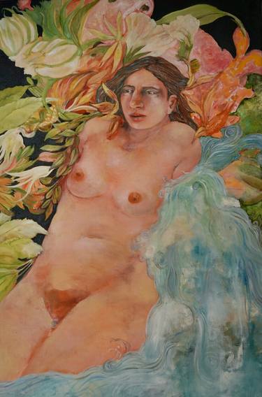 Original Figurative Botanic Paintings by Michelle Bird