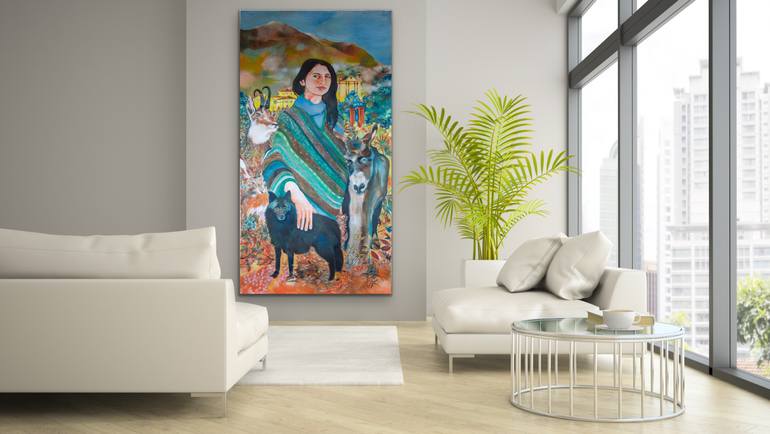 Original Figurative People Painting by Michelle Bird