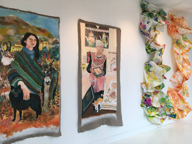 Original Figurative People Painting by Michelle Bird