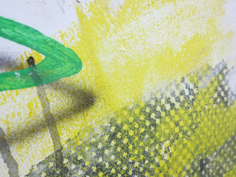 Original Abstract Expressionism Abstract Painting by Leeay Aikawa