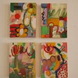 Quadriptych of Third Eye by Leeay Aikawa