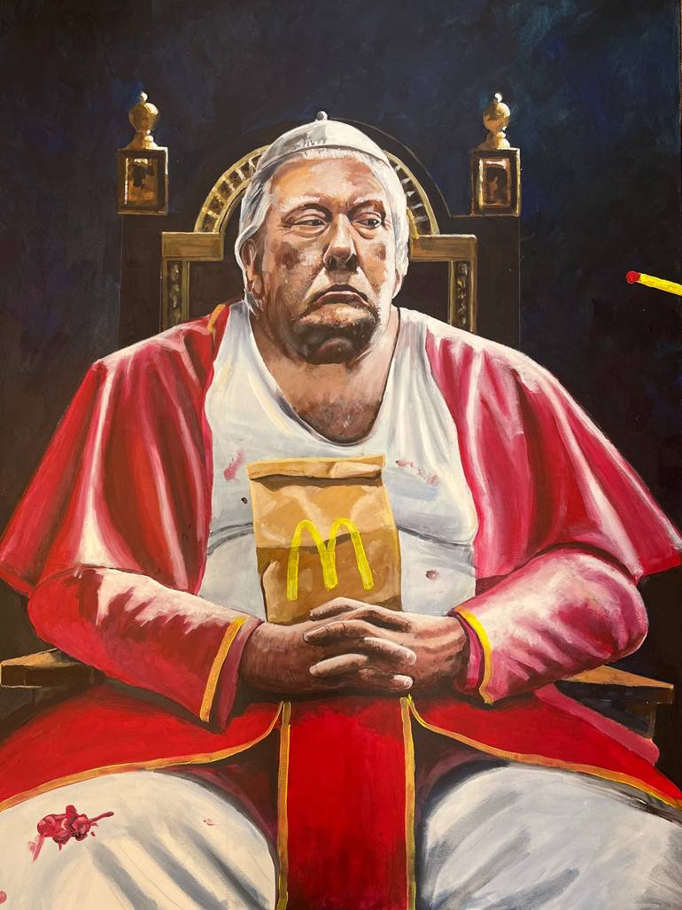 Original Conceptual Humor Paintings by Phil Gayter