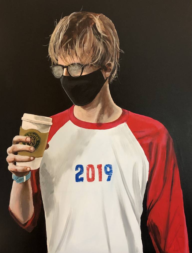 Print of Conceptual Portrait Paintings by Phil Gayter