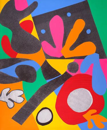 Print of Pop Art Abstract Paintings by Laurie Raskin