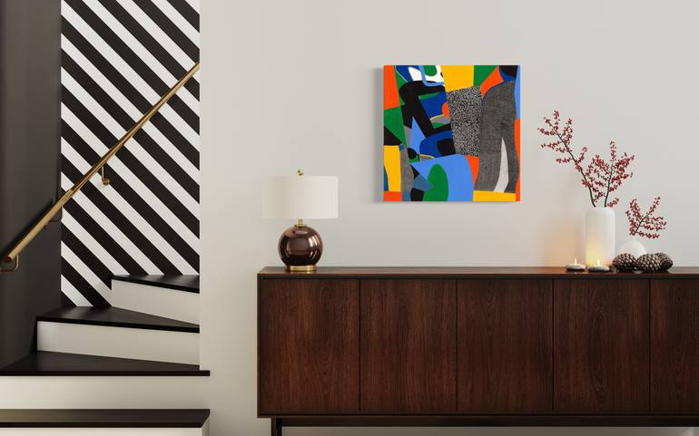 Original Contemporary Abstract Painting by Laurie Raskin