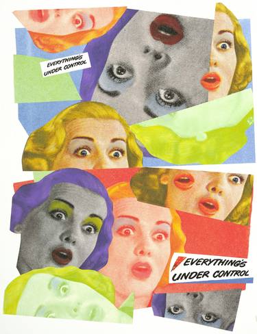 Print of Pop Art Women Paintings by Laurie Raskin