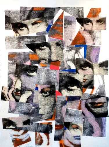 Print of Dada Women Printmaking by Laurie Raskin