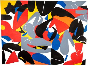 Print of Modern Abstract Paintings by Laurie Raskin