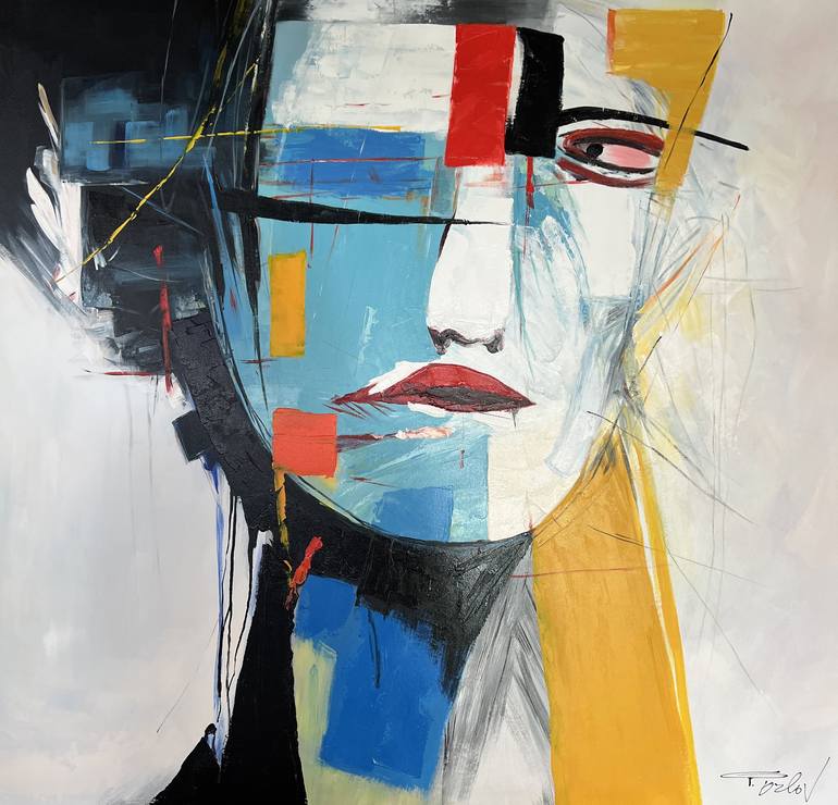 Print of Abstract Expressionism Men Paintings by Irena Orlov