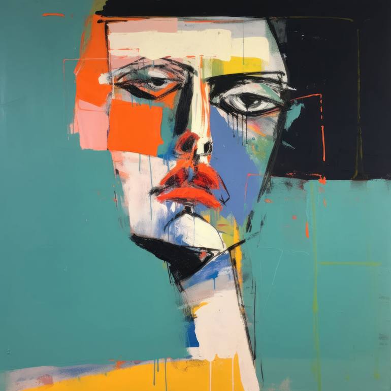 Original Abstract Expressionism Women Paintings by Irena Orlov