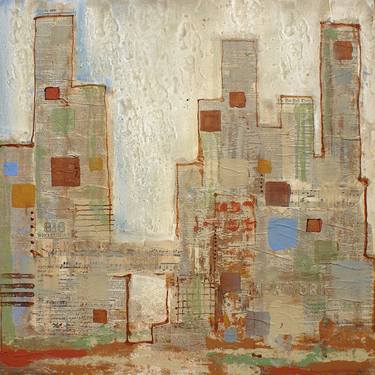 Print of Cities Mixed Media by Irena Orlov
