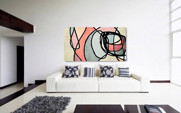 Original Abstract Expressionism Abstract Painting by Irena Orlov