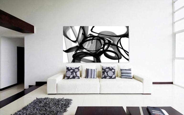 Original Abstract Expressionism Abstract Mixed Media by Irena Orlov