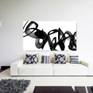 54 x 96 x 2 inches, Irena Orlov's One-of-a-Kind Abstract Black And White Mixed Media: Digital, Acrylic, Ink Textured Canvas Art. Artist Signed.
Gallery stretching & wrap. UV coated acrylic finish. Ready to hang. Made In USA, Los Angeles.