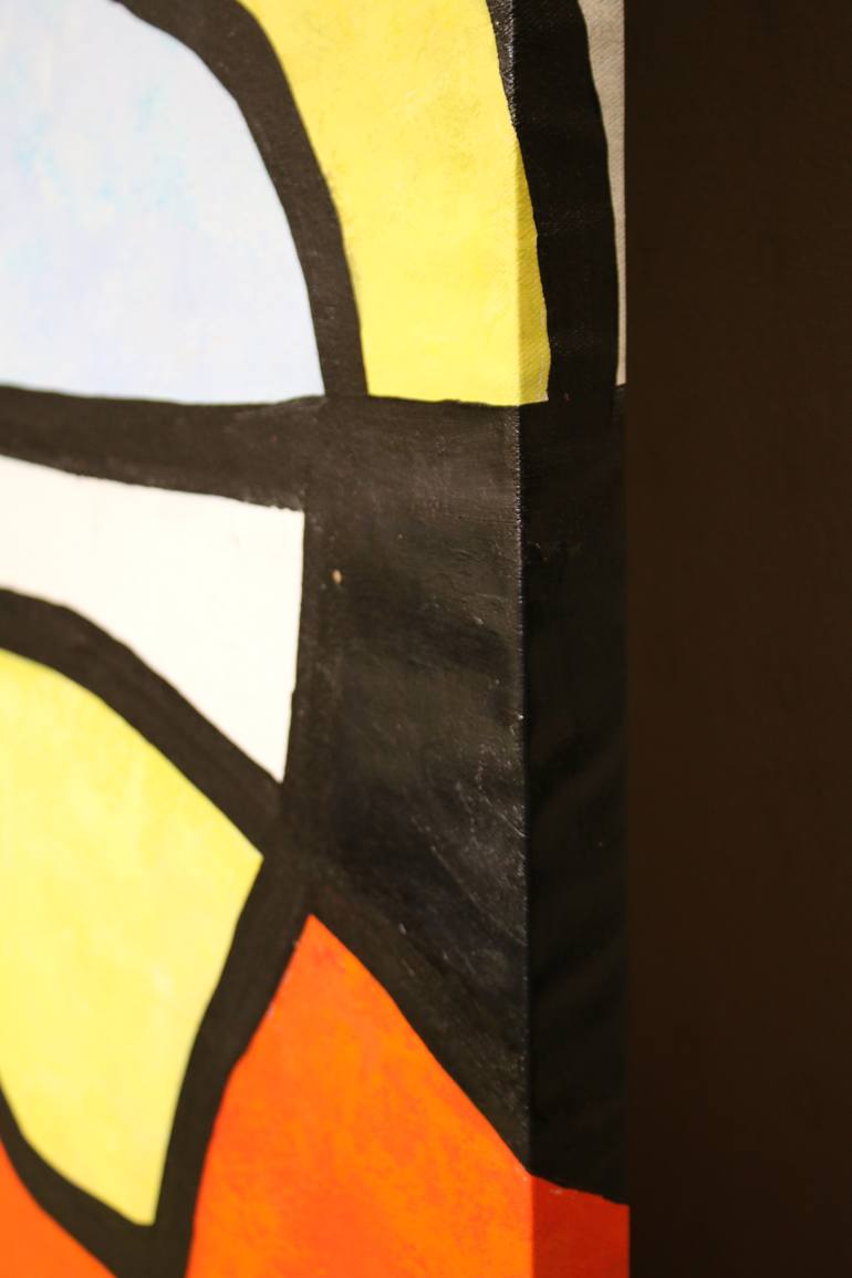 Original Abstract Expressionism Abstract Painting by Irena Orlov