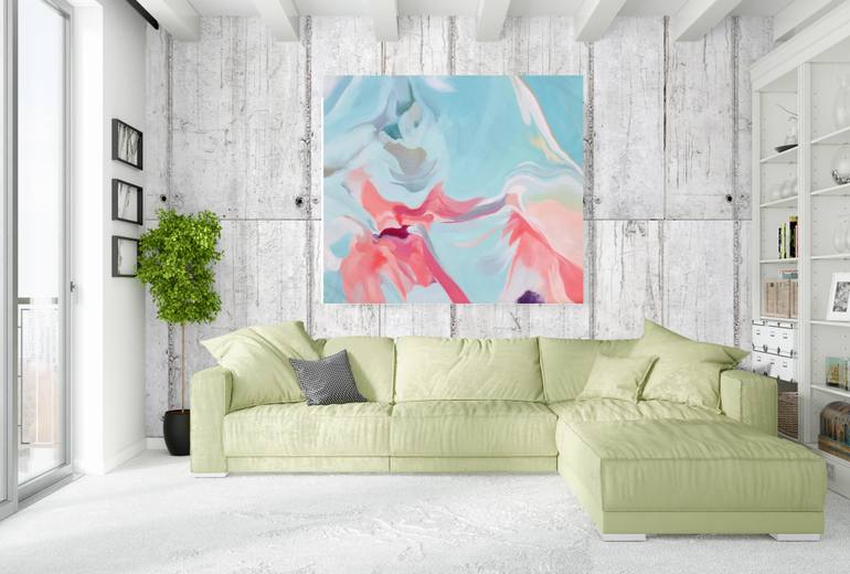 Original Abstract Expressionism Abstract Painting by Irena Orlov