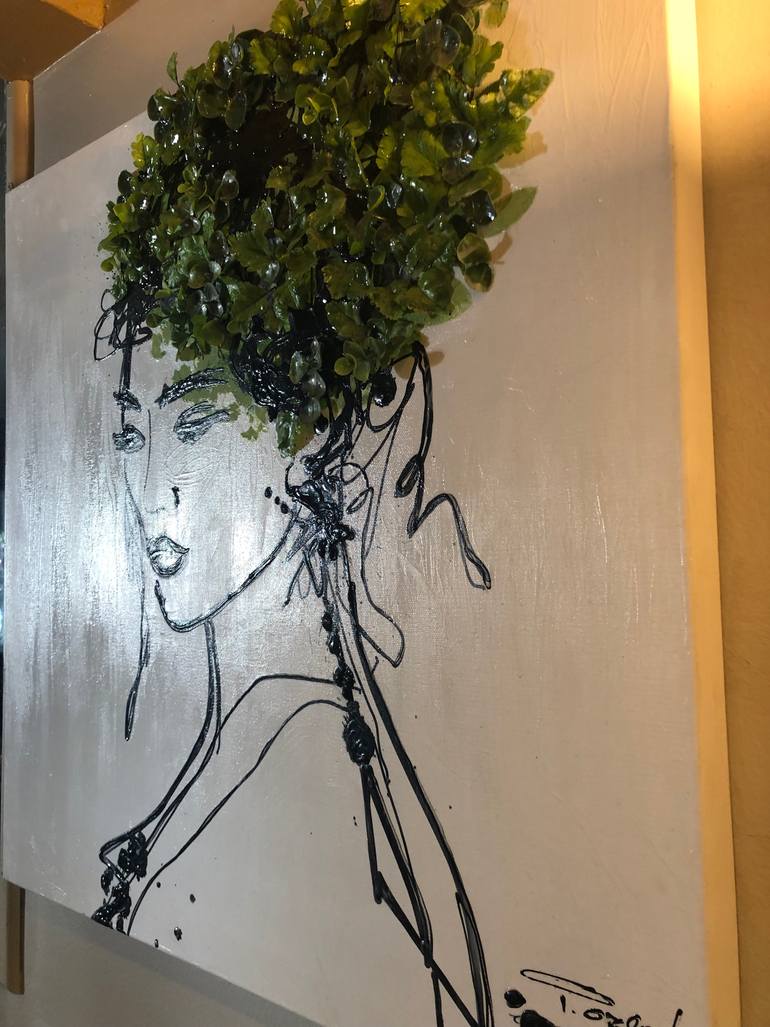 Original Figurative Abstract Mixed Media by Irena Orlov