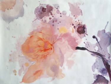 Original Abstract Floral Paintings by Irena Orlov