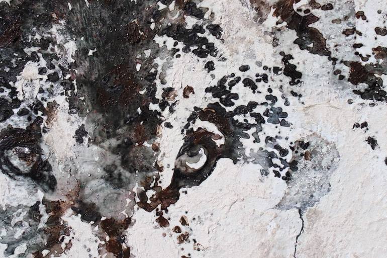 Original Abstract Expressionism Animal Painting by Irena Orlov