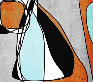 Saatchi Art Artist Irena Orlov; Drawings, “Abstract Line Art 17” #art