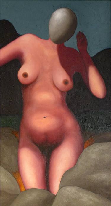 Original Surrealism Body Paintings by Peter Wise