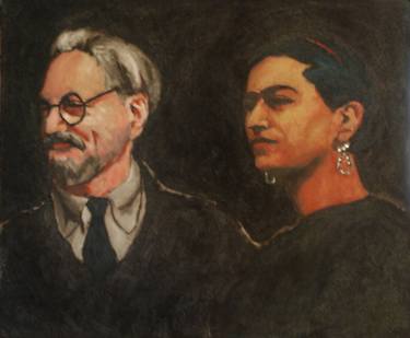 Leon Trotsky and Frida Kahlo, 1940 thumb