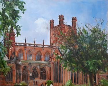 Original Architecture Painting by Jason Powell