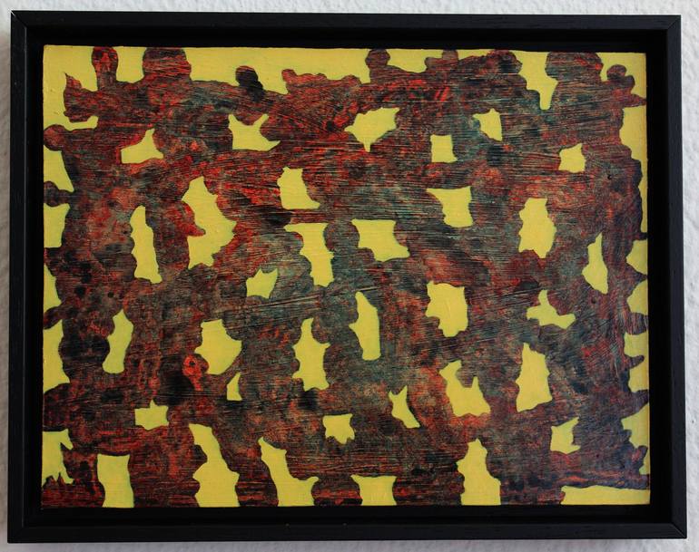 Original My Own Style Abstract Painting by Ad van Riel