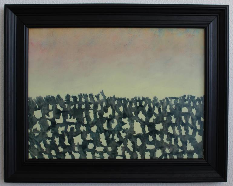 Original Figurative Landscape Painting by Ad Van Riel