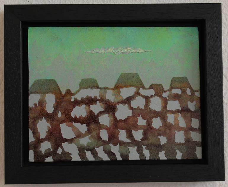 Original Figurative Landscape Painting by Ad Van Riel