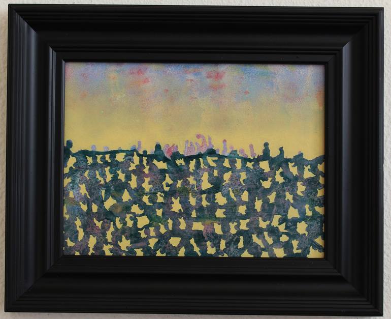 Original Figurative Landscape Painting by Ad Van Riel