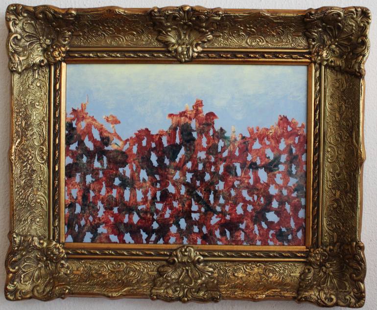 Original Figurative Landscape Painting by Ad Van Riel