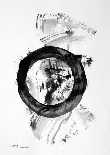 Print of Abstract Expressionism Abstract Drawings by Pracha Yindee