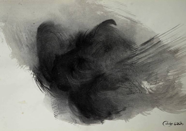 Movement cloud 7 Painting by Pracha Yindee | Saatchi Art