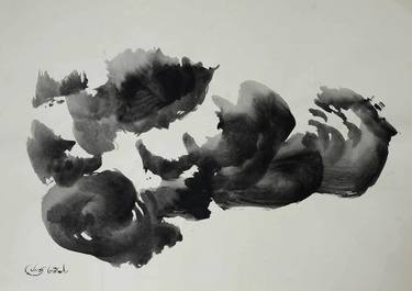 Original Abstract Drawings by Pracha Yindee