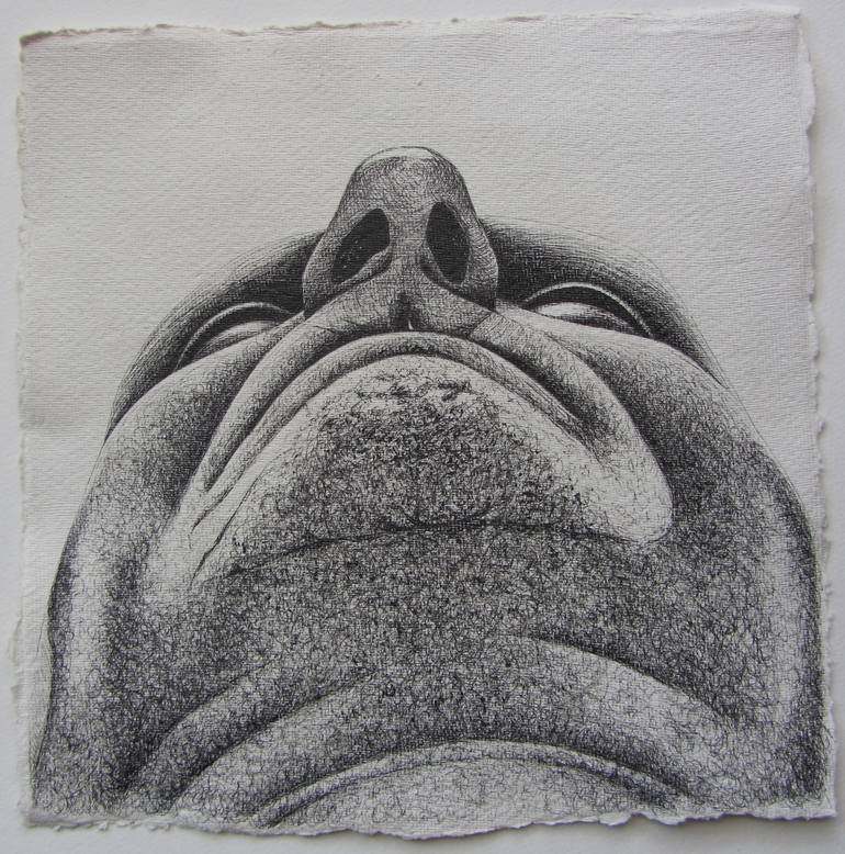 Original Contemporary People Drawing by Susan Lye